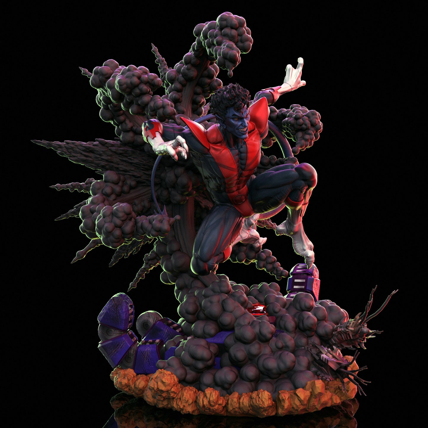 Nightcrawler - X-Men - STL 3D Print Files