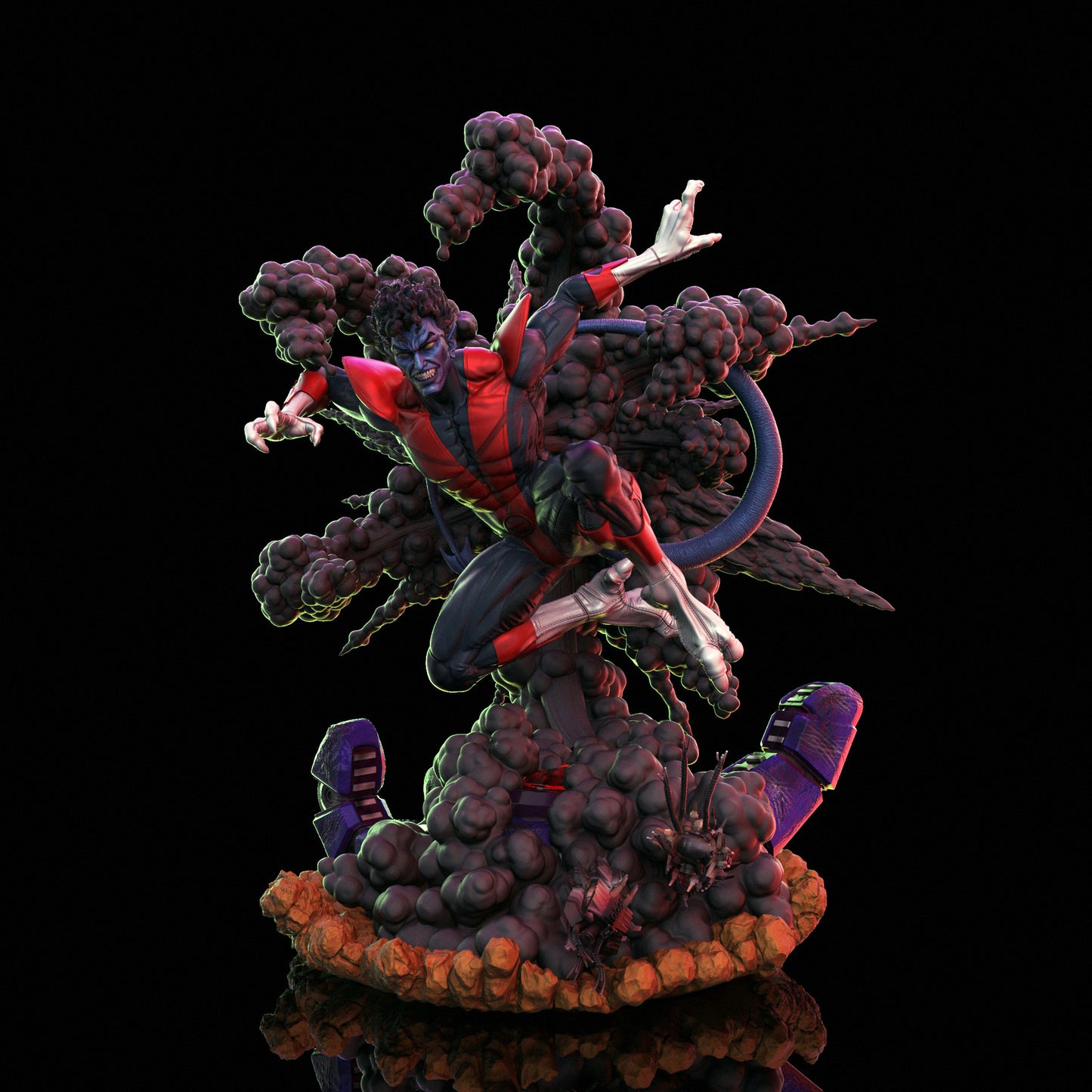 Nightcrawler - X-Men - STL 3D Print Files