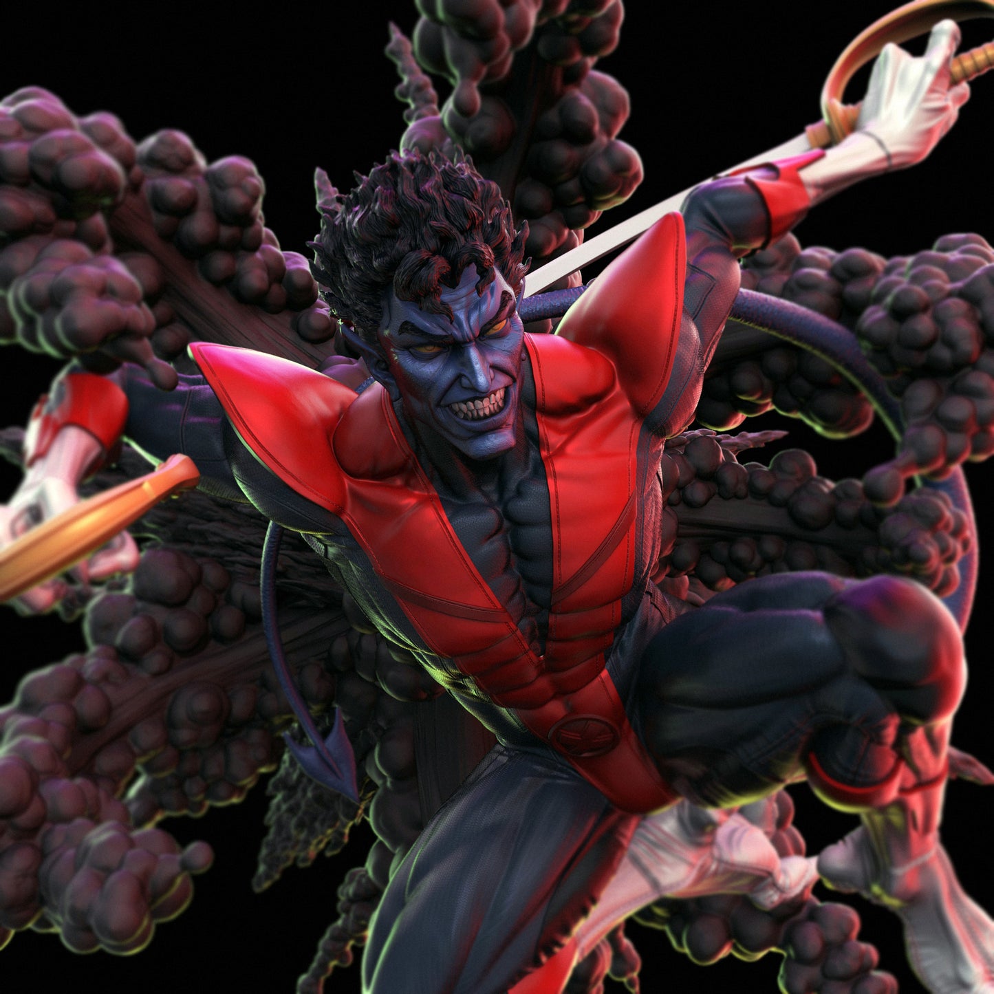 Nightcrawler - X-Men - STL 3D Print Files