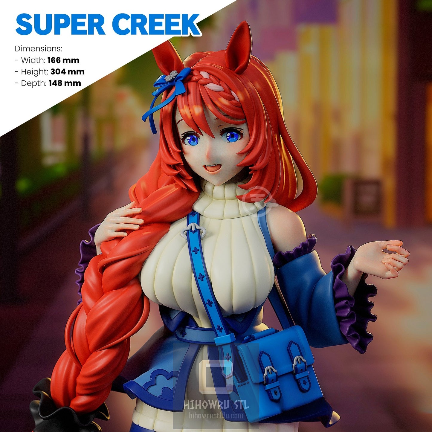 4631 Super Creek - Umamusume - STL 3D Print Files