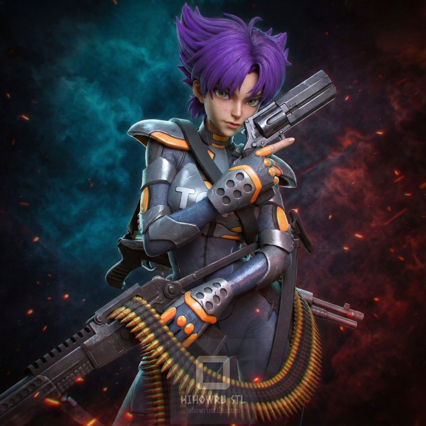 4891 Konoko - Oni - STL 3D Print Files