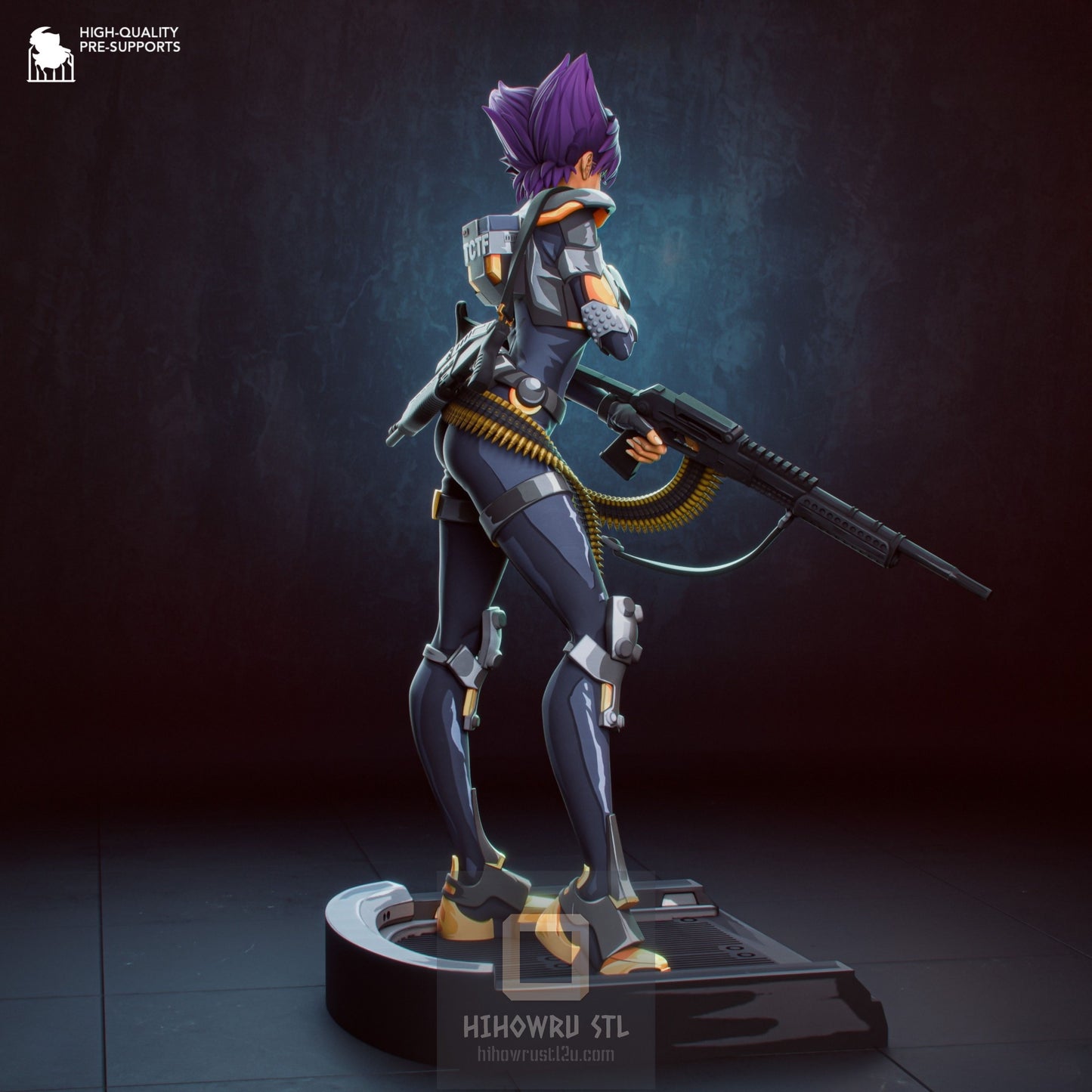 4891 Konoko - Oni - STL 3D Print Files