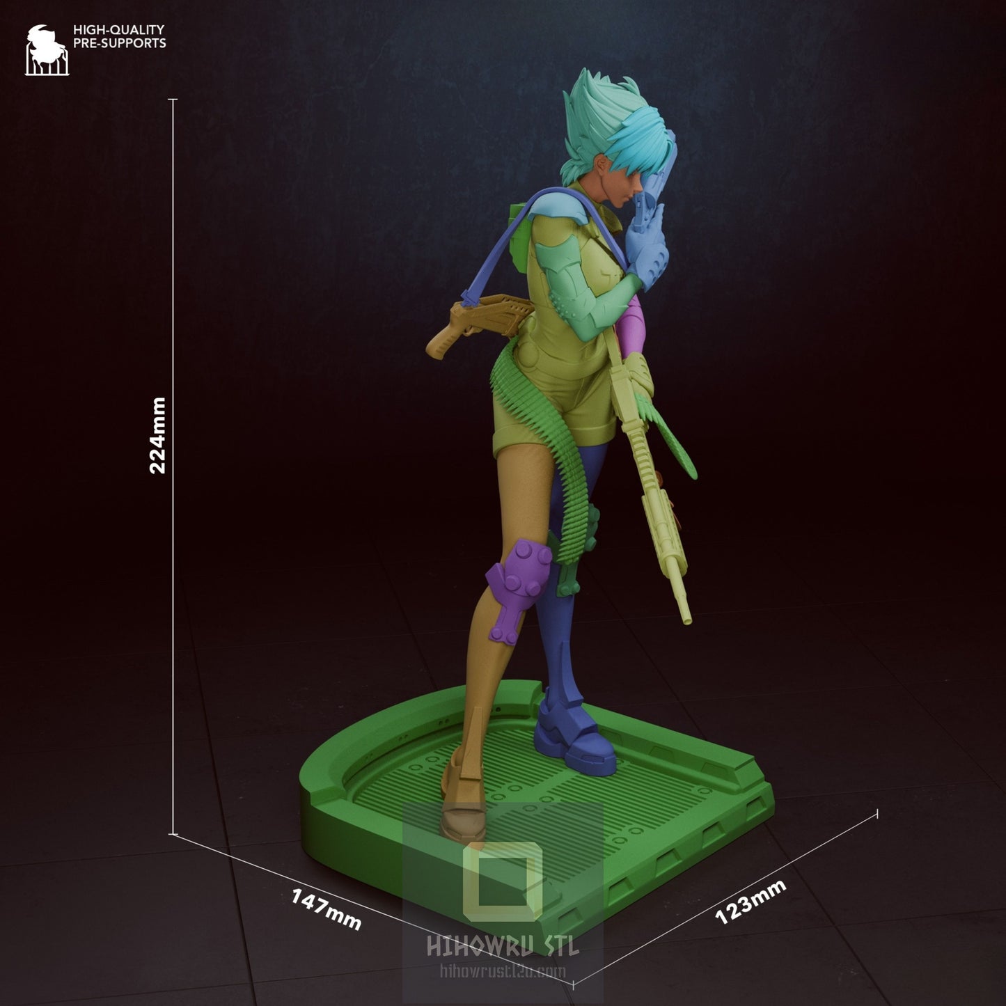 4891 Konoko - Oni - STL 3D Print Files