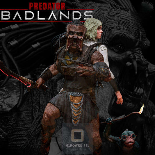 4483 Predator: Badlands Diorama - STL 3D Print Files
