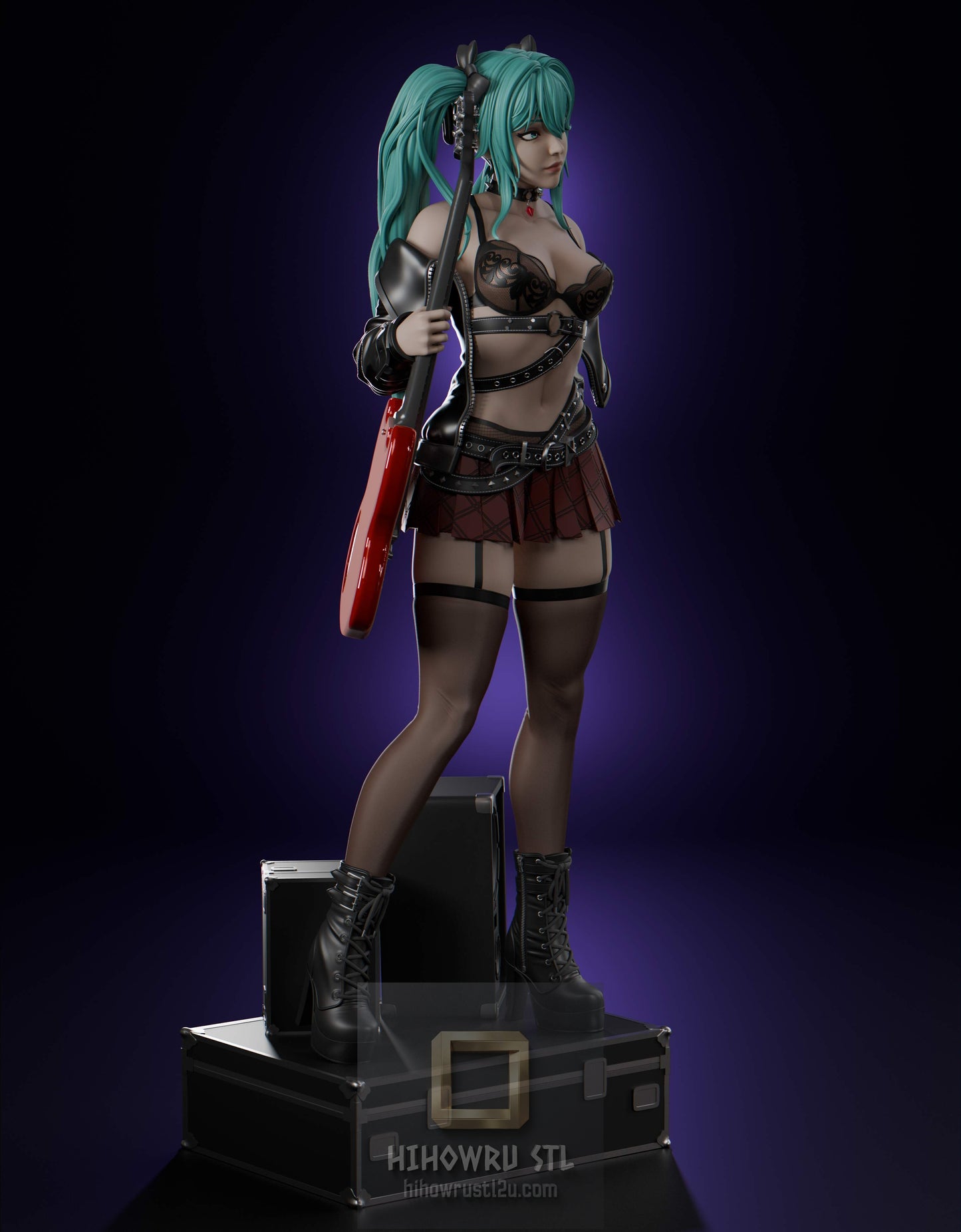 5110 Hatsune Miku - Vocaloid - STL 3D Print Files