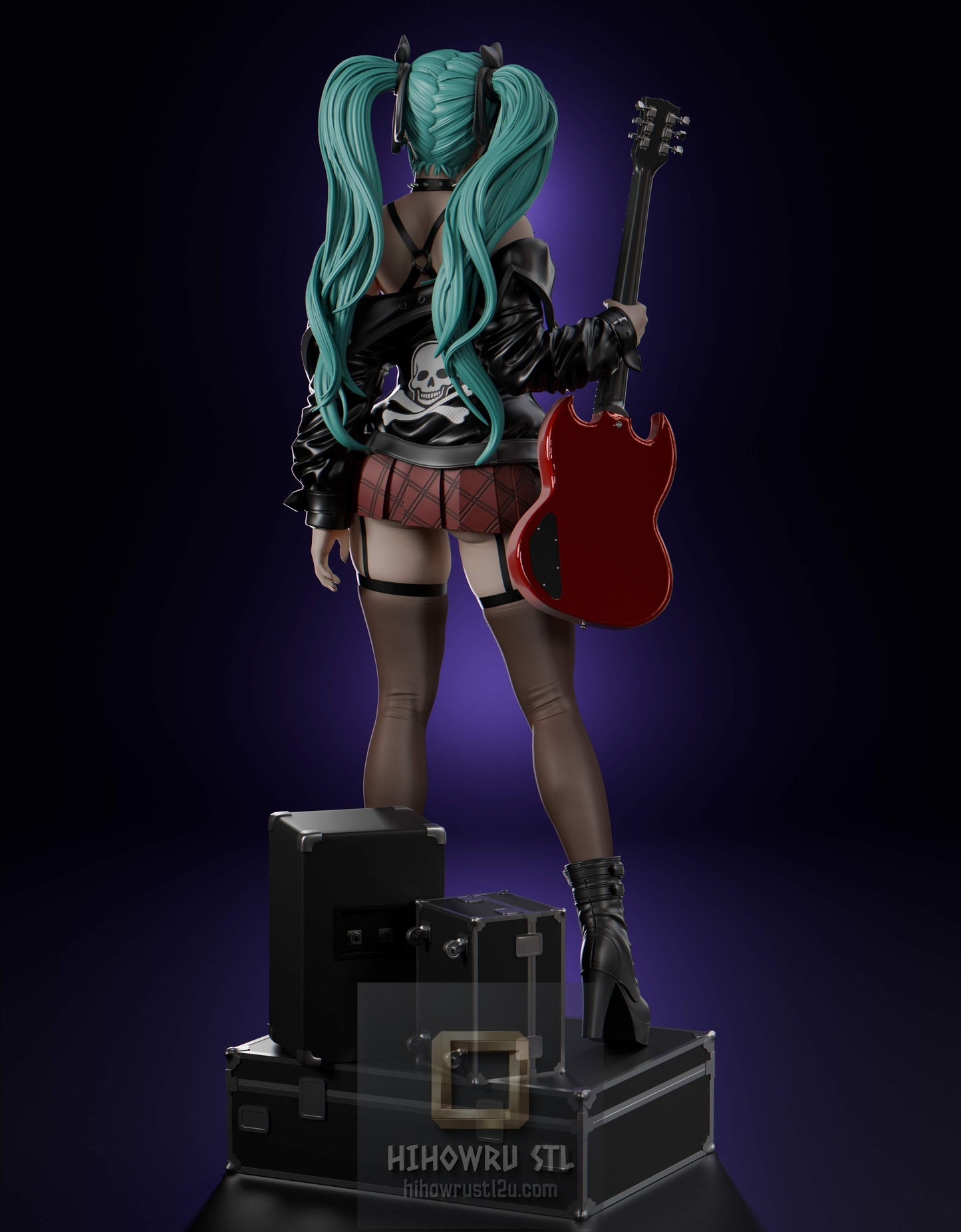 5110 Hatsune Miku - Vocaloid - STL 3D Print Files