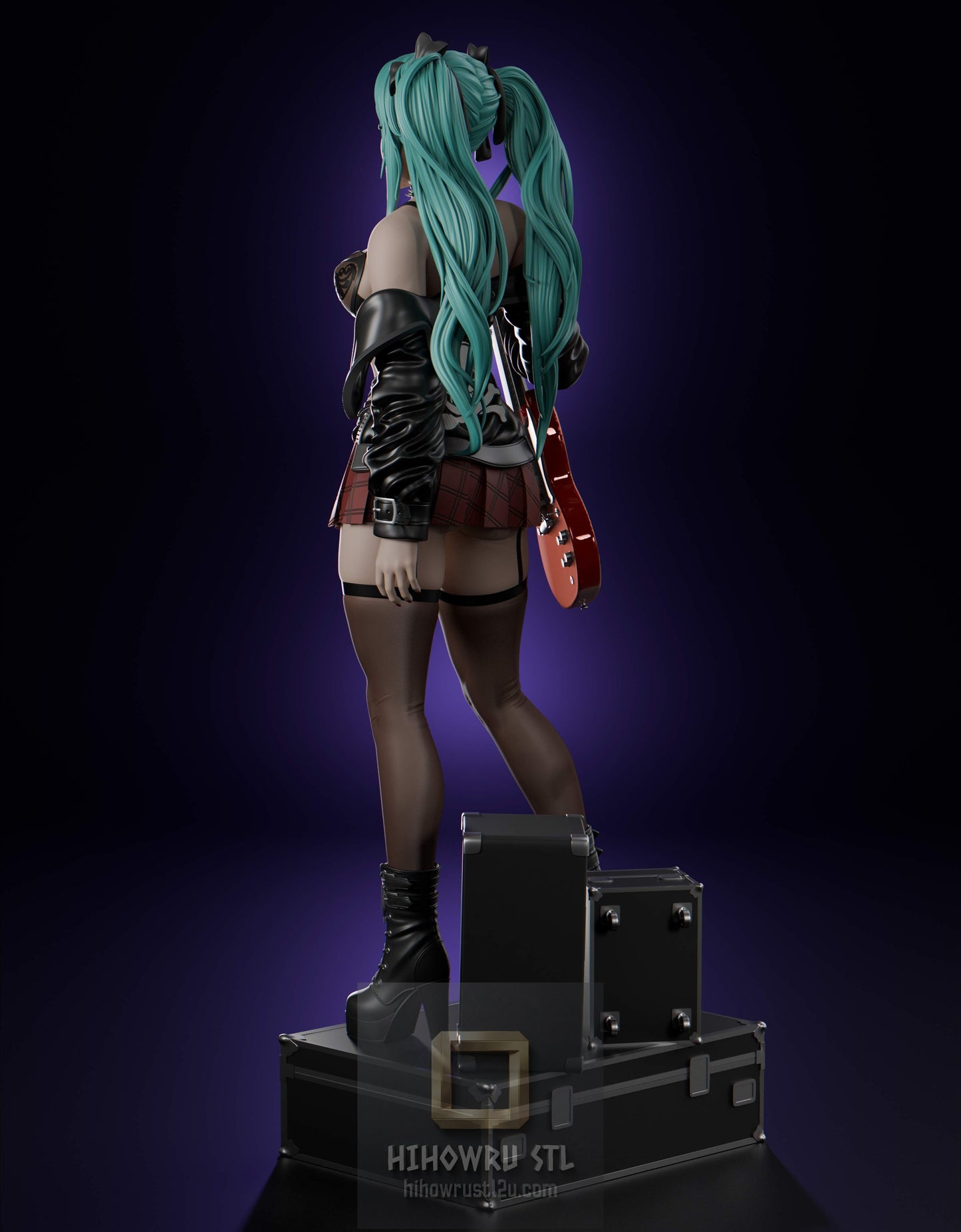 5110 Hatsune Miku - Vocaloid - STL 3D Print Files
