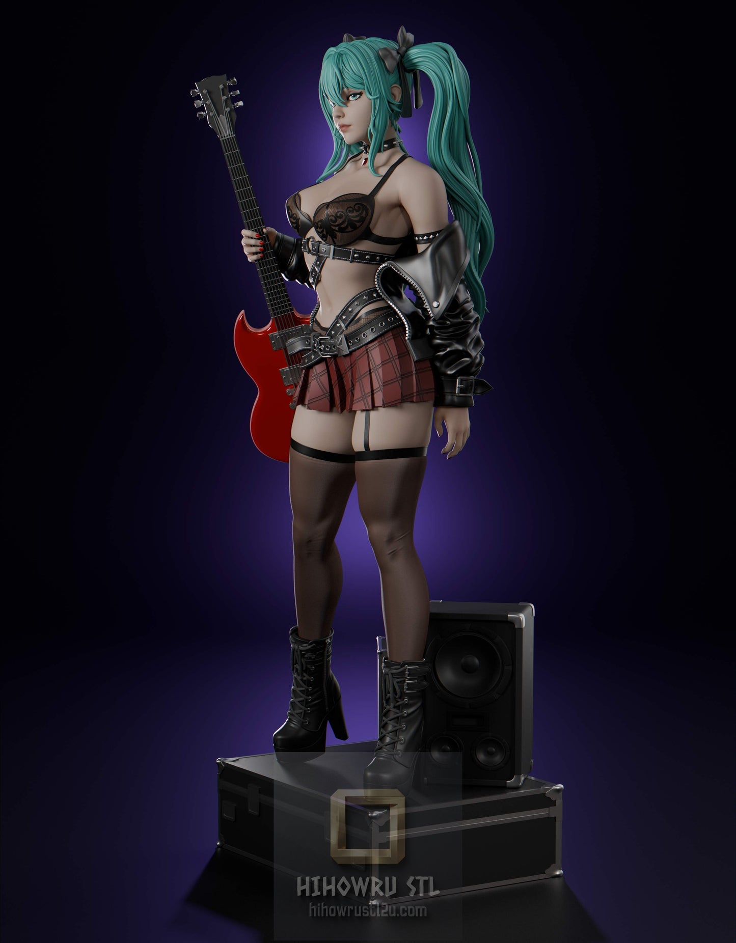 5110 Hatsune Miku - Vocaloid - STL 3D Print Files
