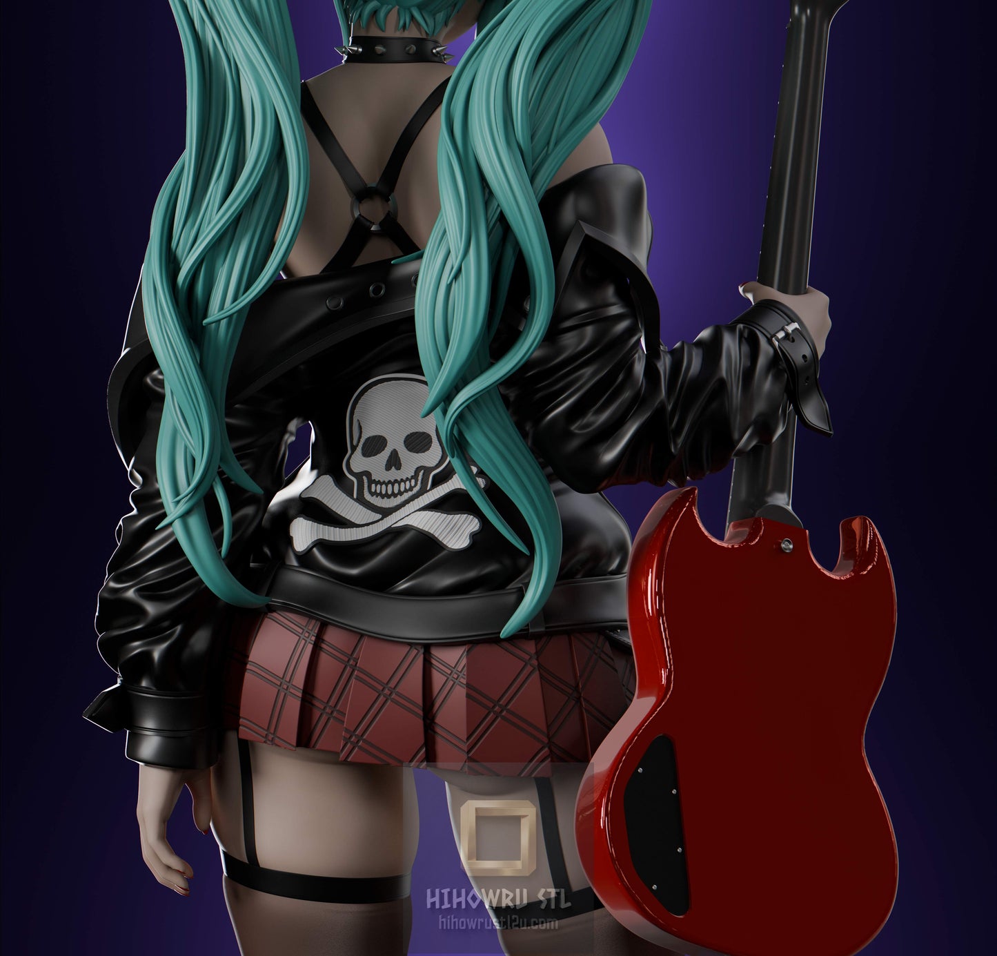 5110 Hatsune Miku - Vocaloid - STL 3D Print Files