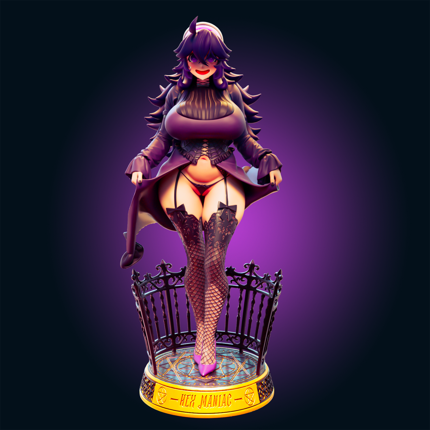 2989 Hex Maniac NSFW - Pokemon - STL 3D Print Files