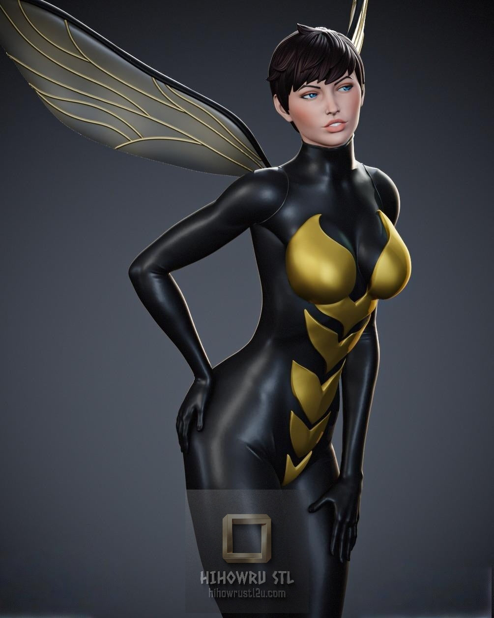 5539 The Wasp NSFW - Marvel Comics - STL 3D Print Files