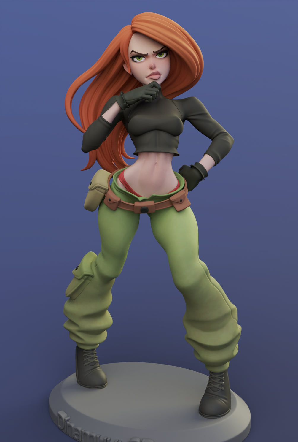 2663 Shego NSFW - Kim Possible - STL 3D Print Files