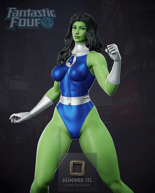 5462 She Hulk NSFW - Marvel Comics - STL 3D Print Files