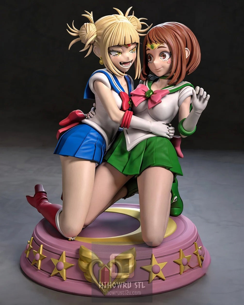 5431 Ochaco Uraraka and Himiko Toga NSFW - My Hero Academia - STL 3D Print Files