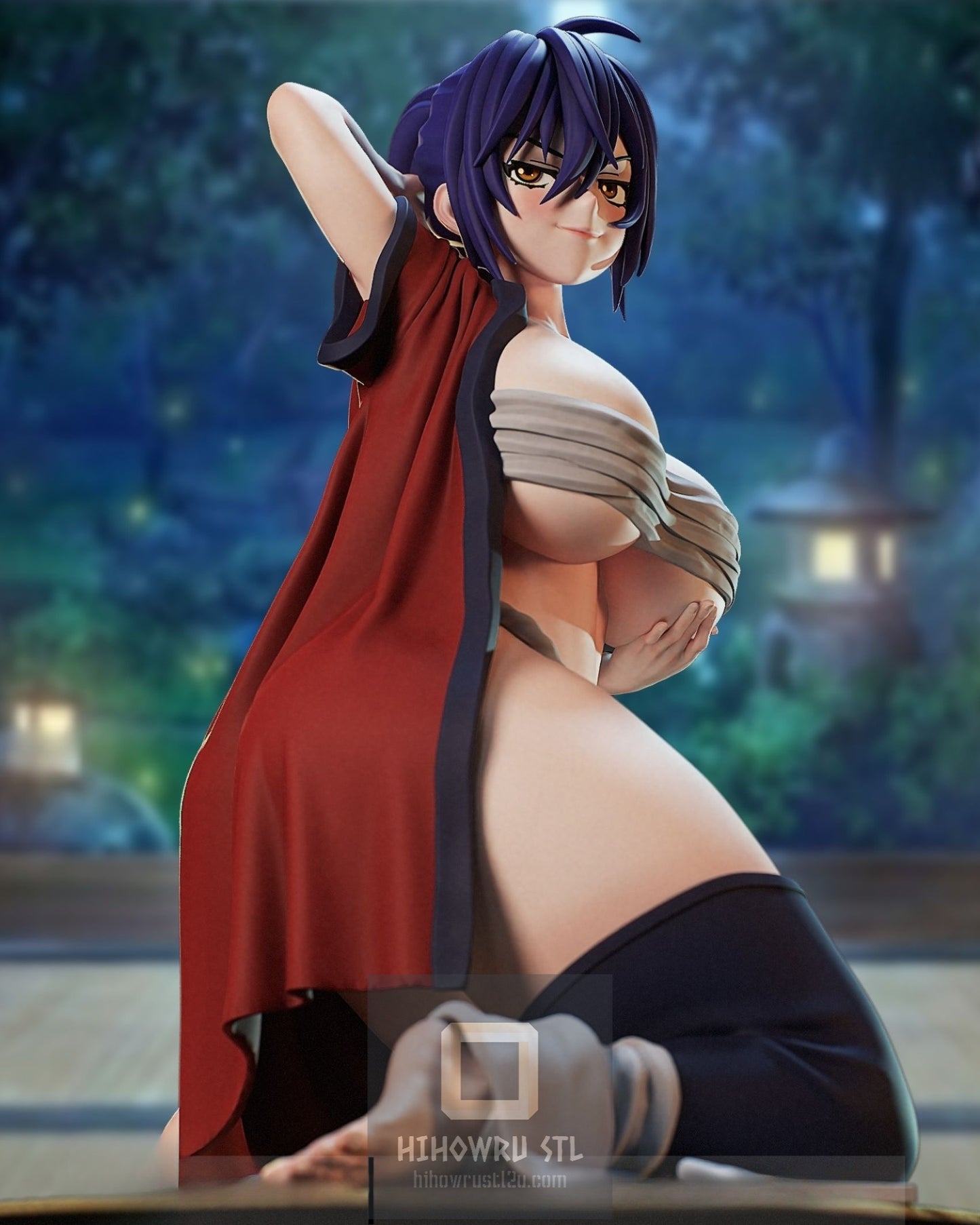 4895 Manyuu Hikenchou NSFW - Manyu Scroll - STL 3D Print Files
