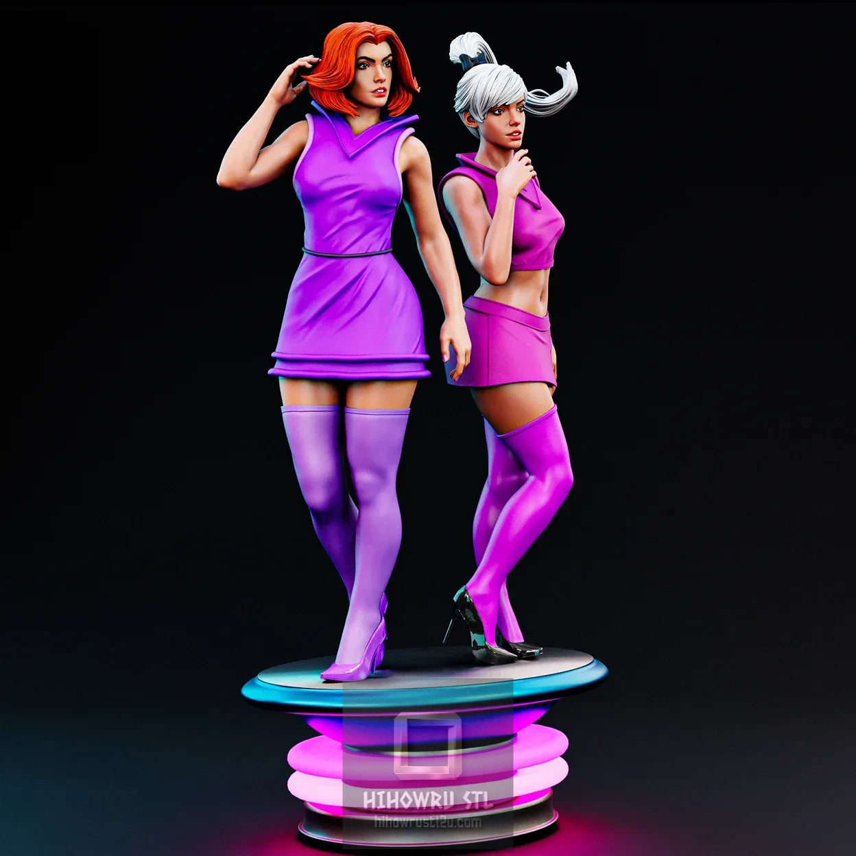 5131 Judy Jetson AND Jane Jetson NSFW - The Jetsons - STL 3D Print Files