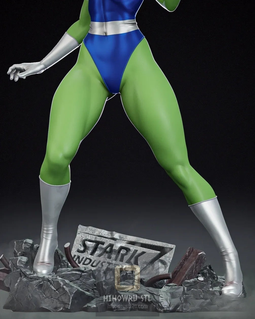 5462 She Hulk NSFW - Marvel Comics - STL 3D Print Files