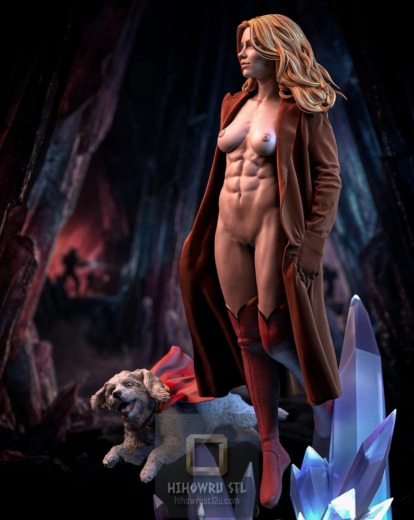 5300 Supergirl NSFW - Kara Zor-El - DC Comics - STL 3D Print Files