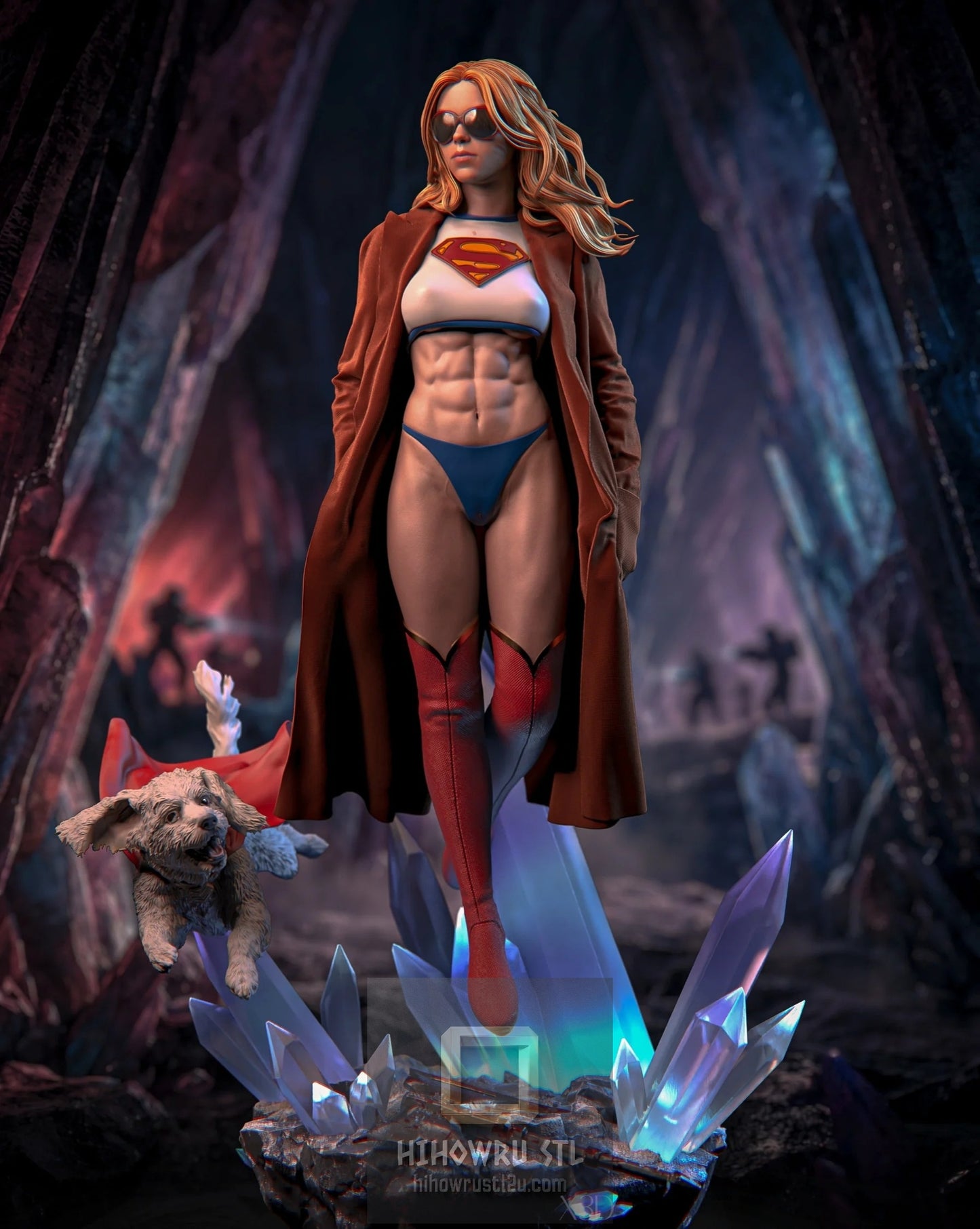 5300 Supergirl NSFW - Kara Zor-El - DC Comics - STL 3D Print Files