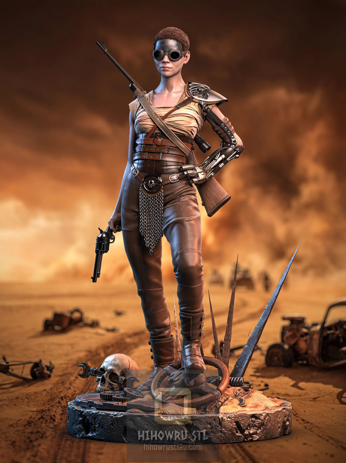 5455 Furiosa NSFW - A Mad Max Saga - STL 3D Print Files