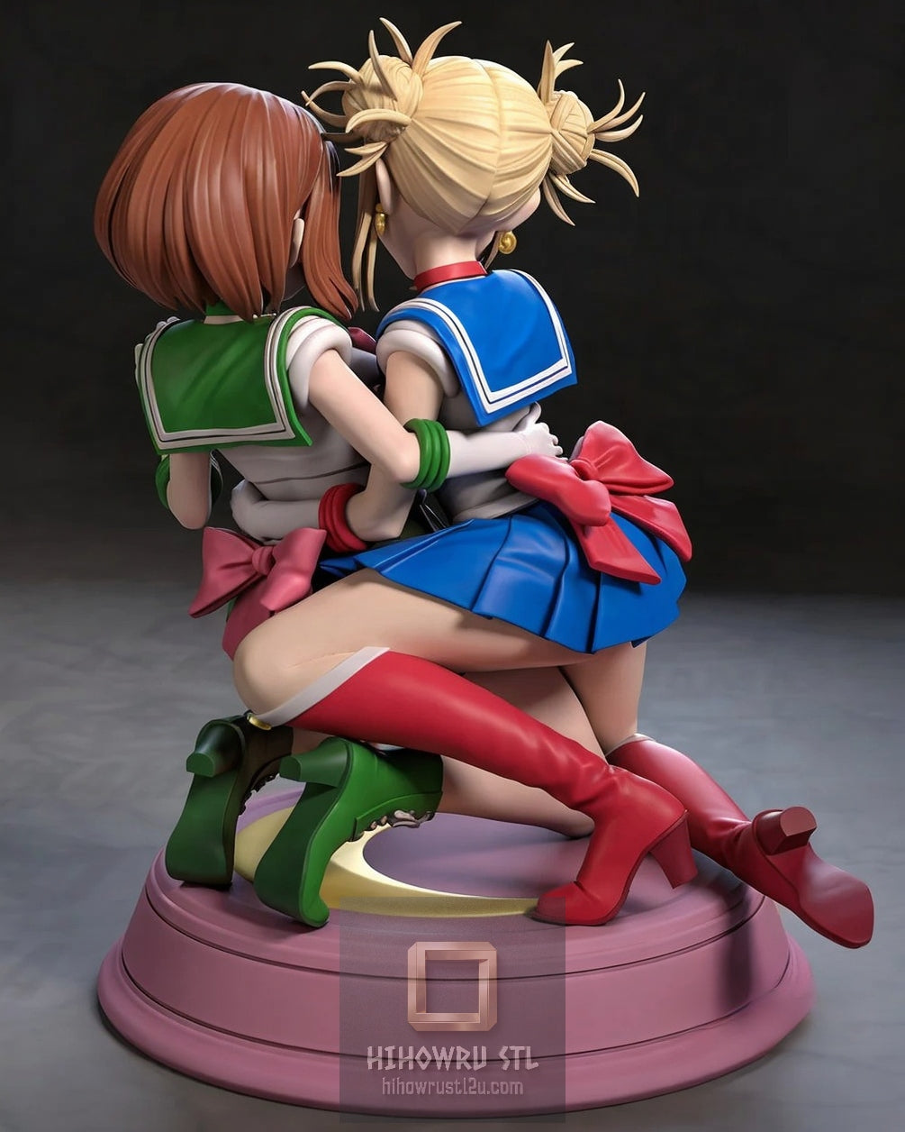 5431 Ochaco Uraraka and Himiko Toga NSFW - My Hero Academia - STL 3D Print Files