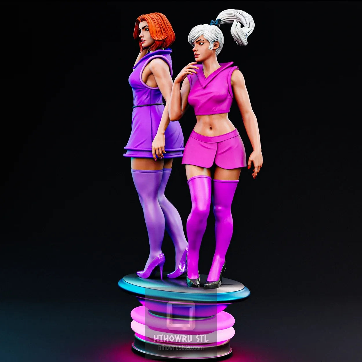5131 Judy Jetson AND Jane Jetson NSFW - The Jetsons - STL 3D Print Files