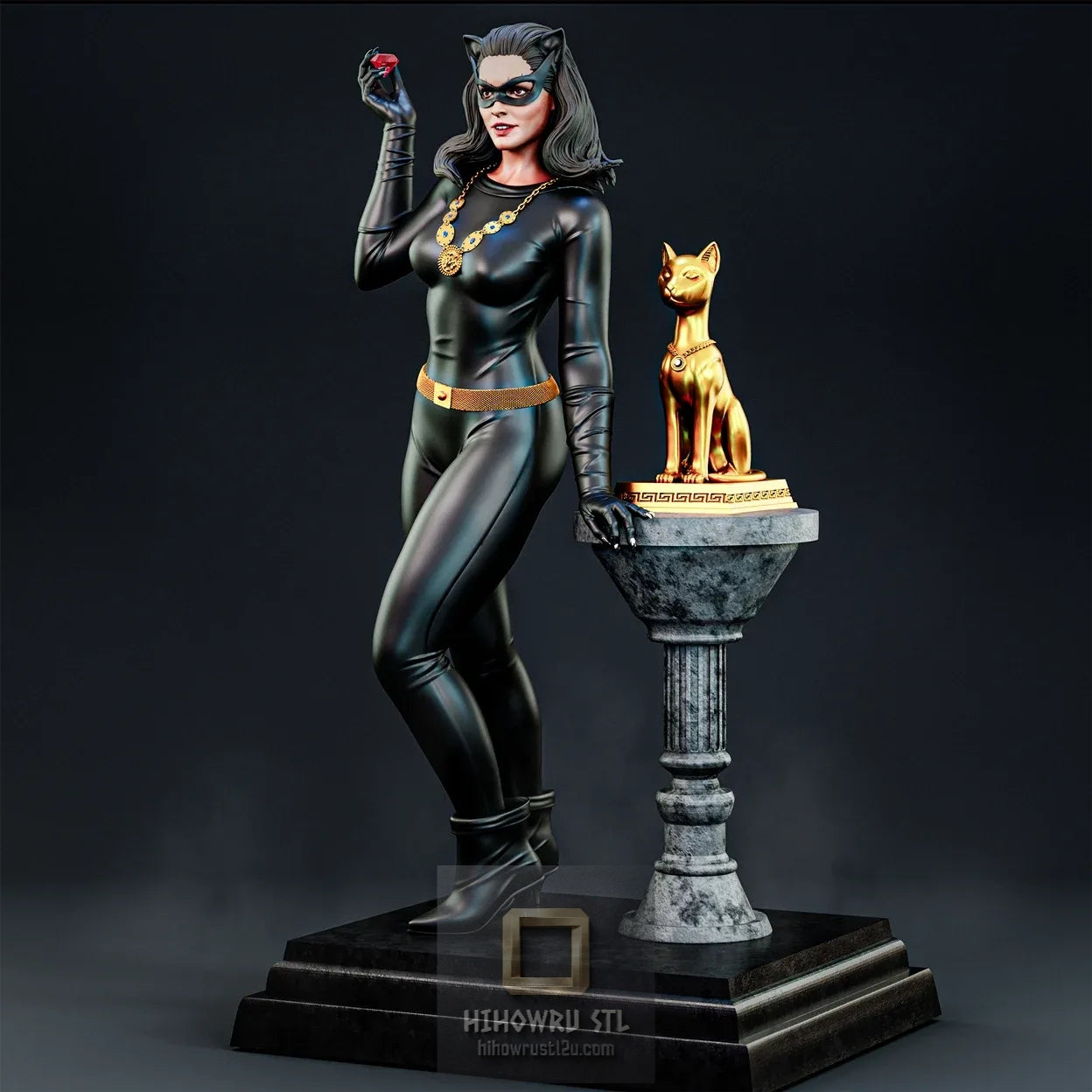 5130 Catwoman NSFW - DC COMICS - STL 3D Print Files