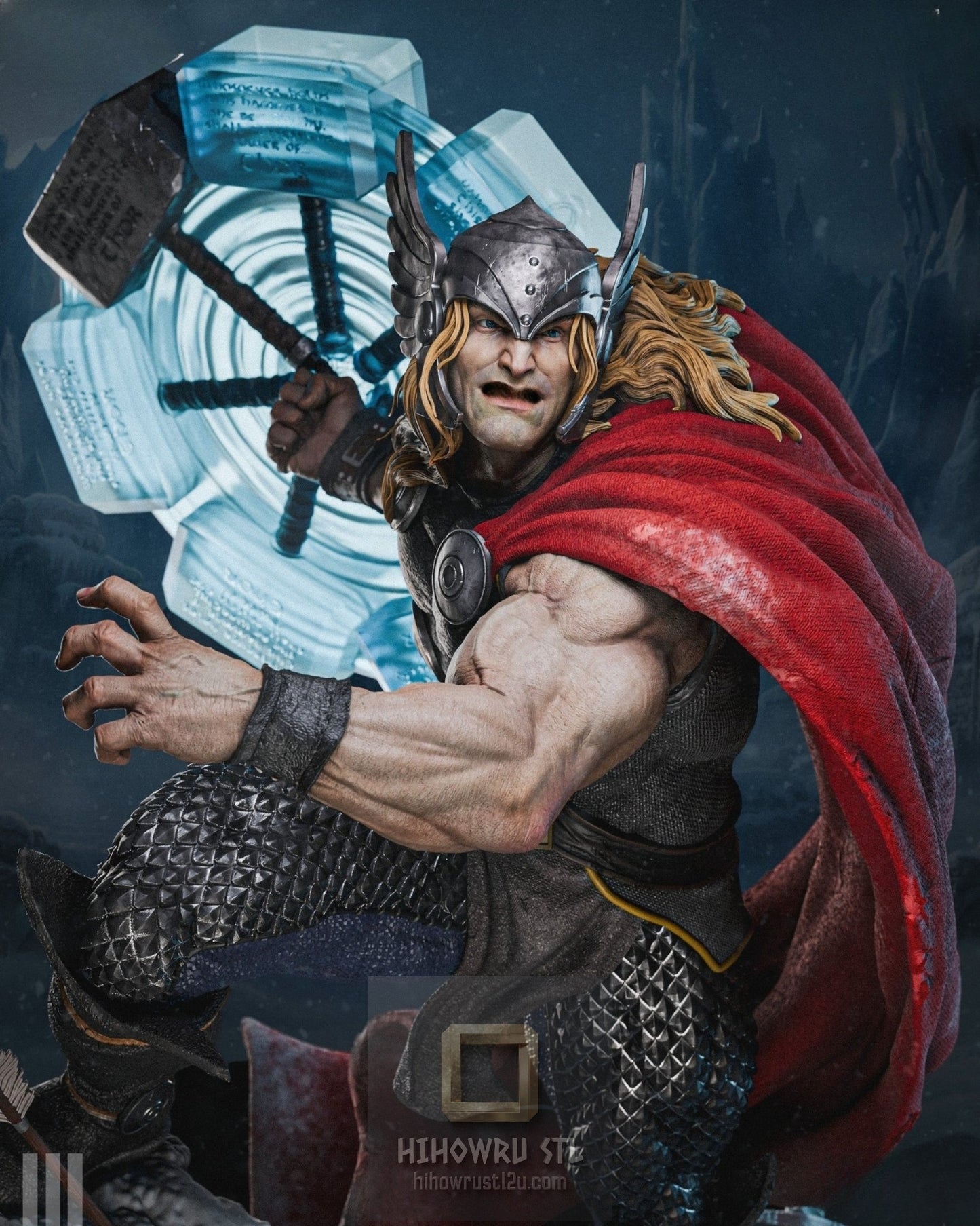 4974 Thor - Marvel Comics - STL 3D Print Files