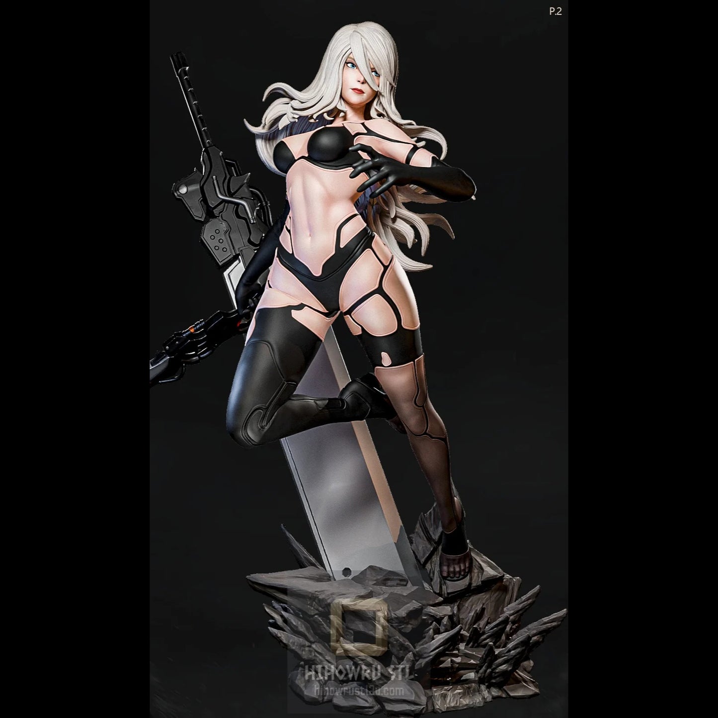5096 A2 NSFW - NieR: Automata - STL 3D Print Files