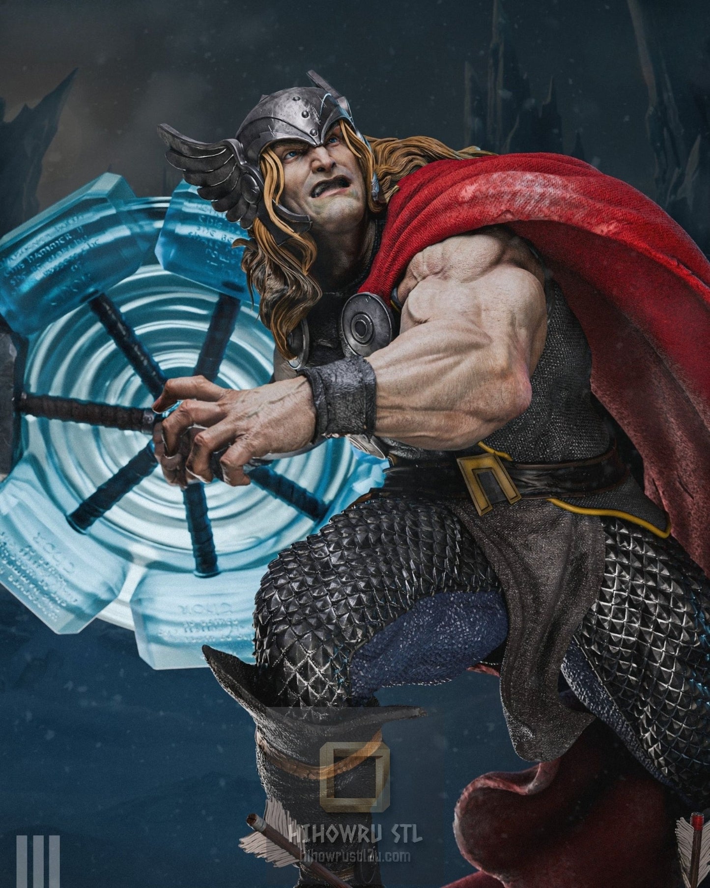4974 Thor - Marvel Comics - STL 3D Print Files