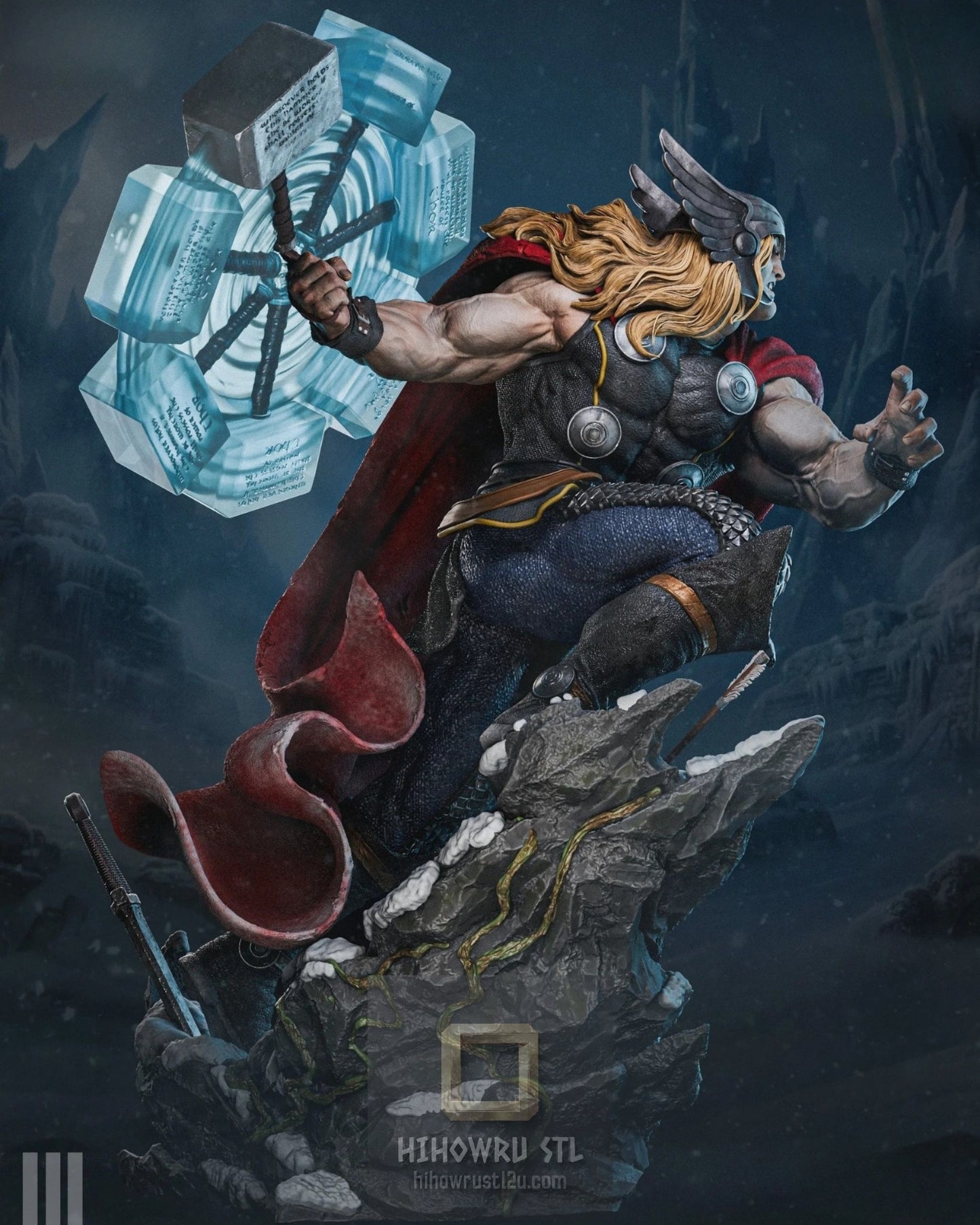 4974 Thor - Marvel Comics - STL 3D Print Files