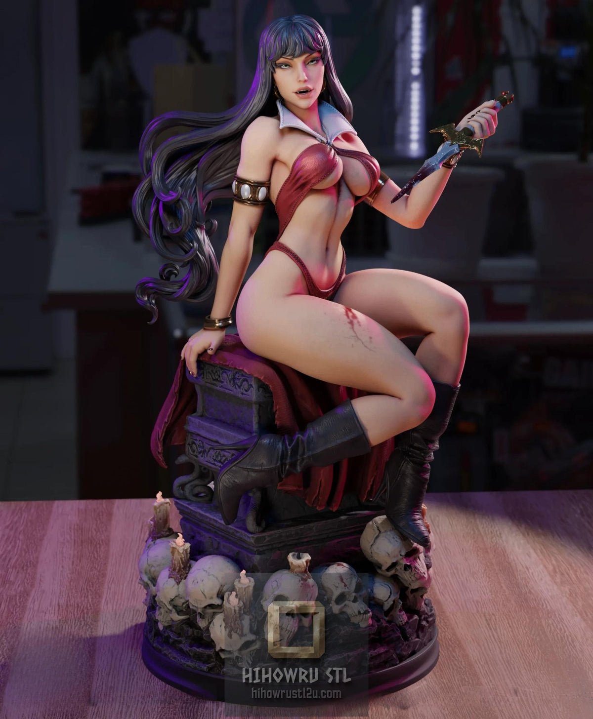 5620 Vampirella - STL 3D Print Files