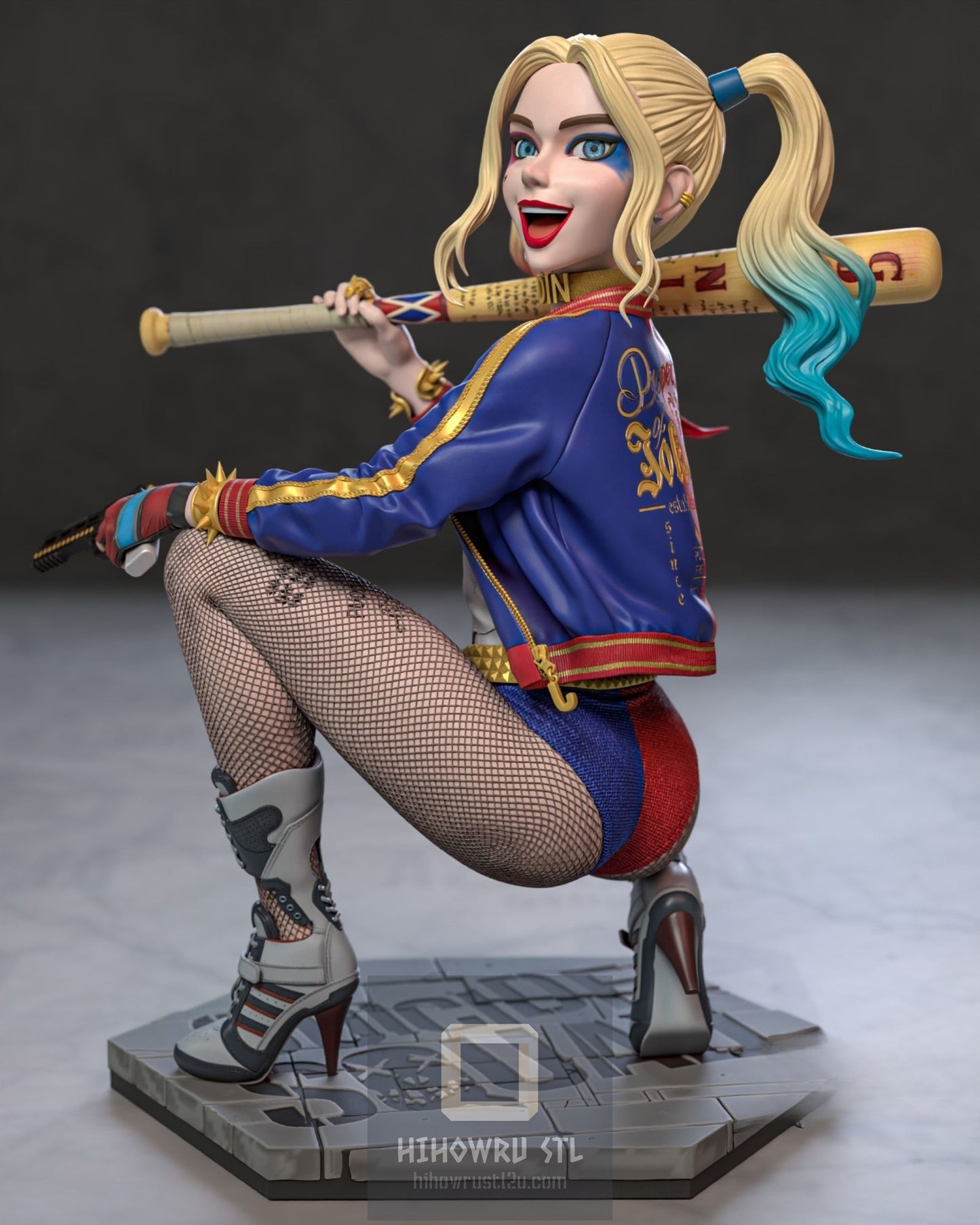 4439 Harley Quinn NSFW - DC Comics - STL 3D Print Files