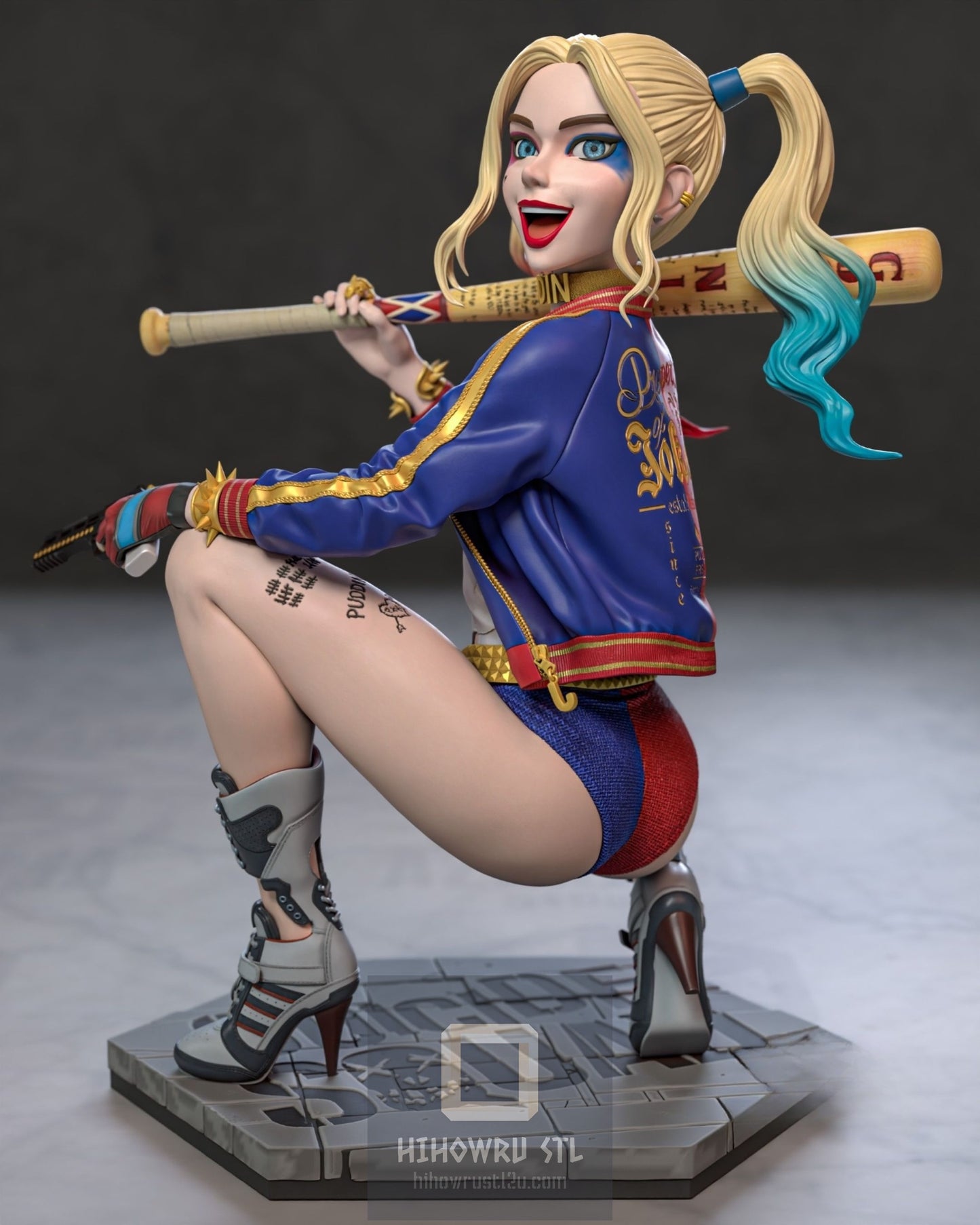 4439 Harley Quinn NSFW - DC Comics - STL 3D Print Files