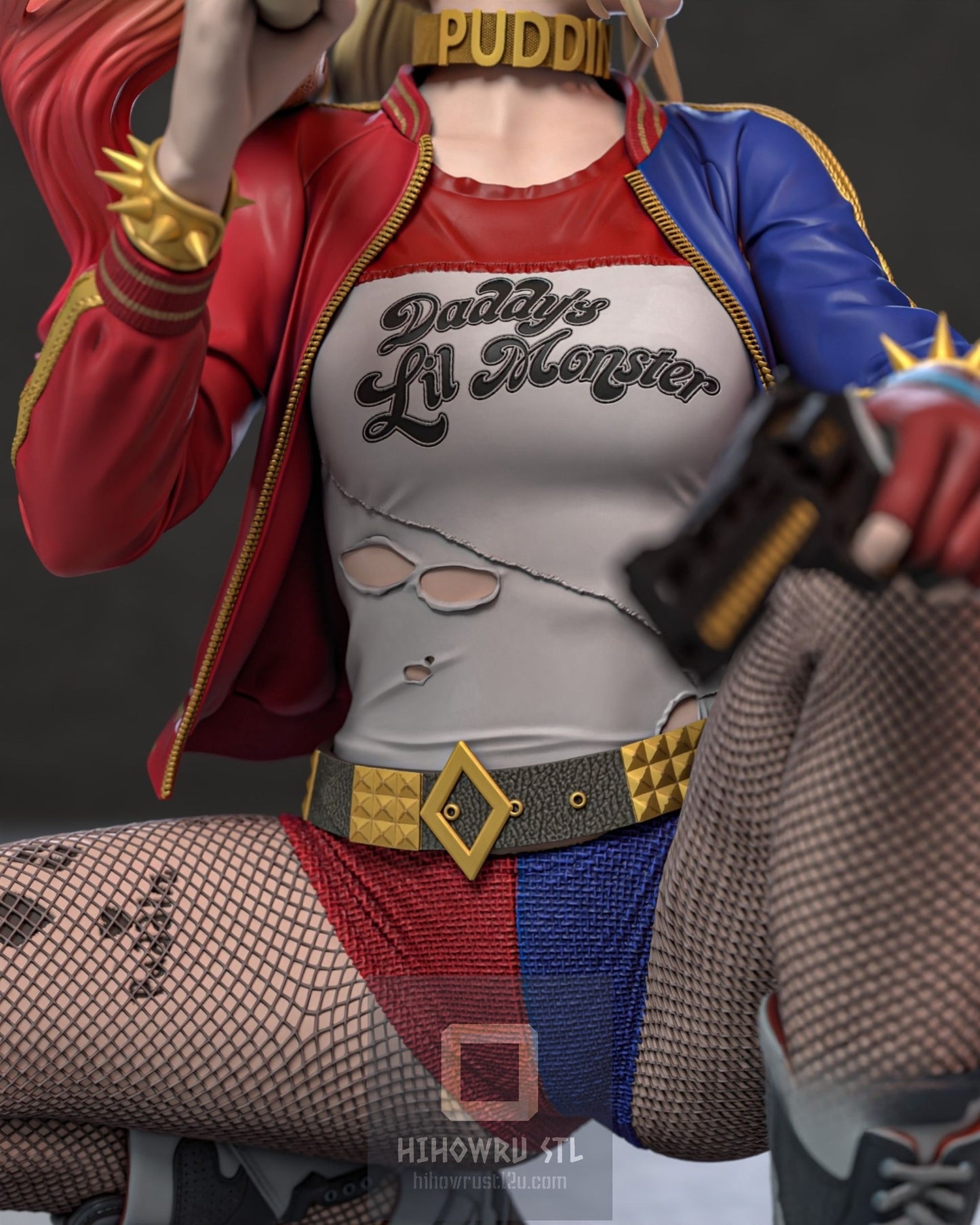 4439 Harley Quinn NSFW - DC Comics - STL 3D Print Files