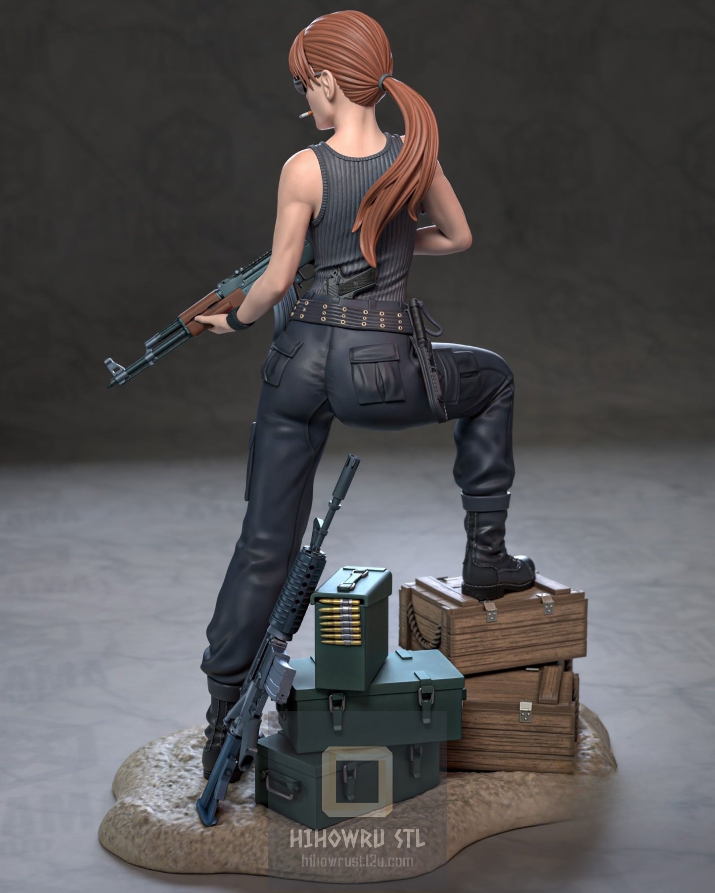 4440 Sarah Connor NSFW - Terminator - STL 3D Print Files