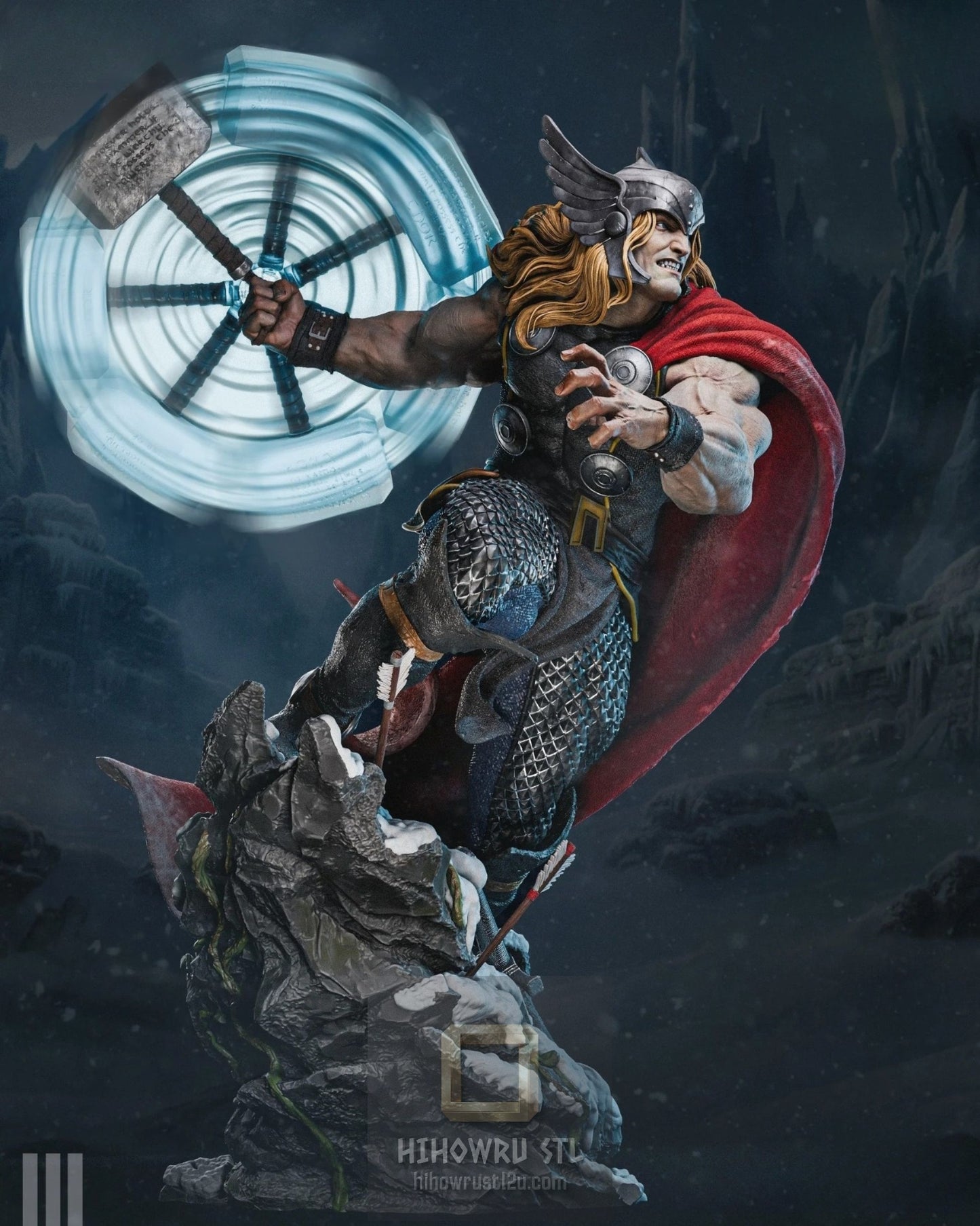 4974 Thor - Marvel Comics - STL 3D Print Files