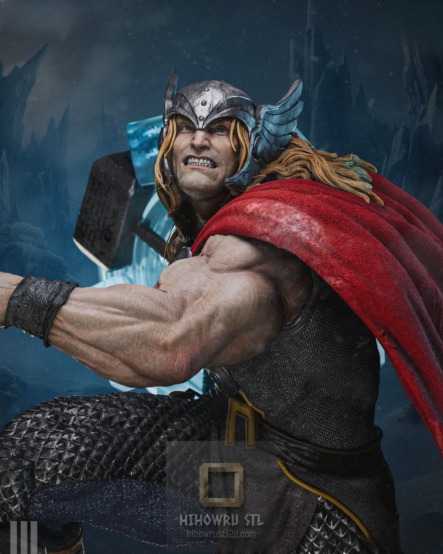 4974 Thor - Marvel Comics - STL 3D Print Files