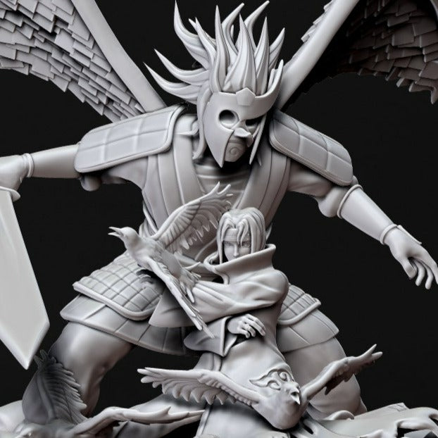 1999 Itachi and Susanoo - Naruto - STL 3D Print Files