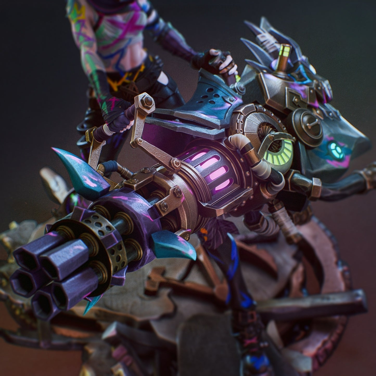 3338 Jinx - League of Legends - STL 3D Print Files