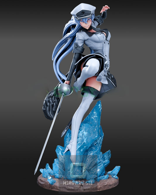 5174 Esdeath NSFW - Akame Ga Kill! - STL 3D Print Files