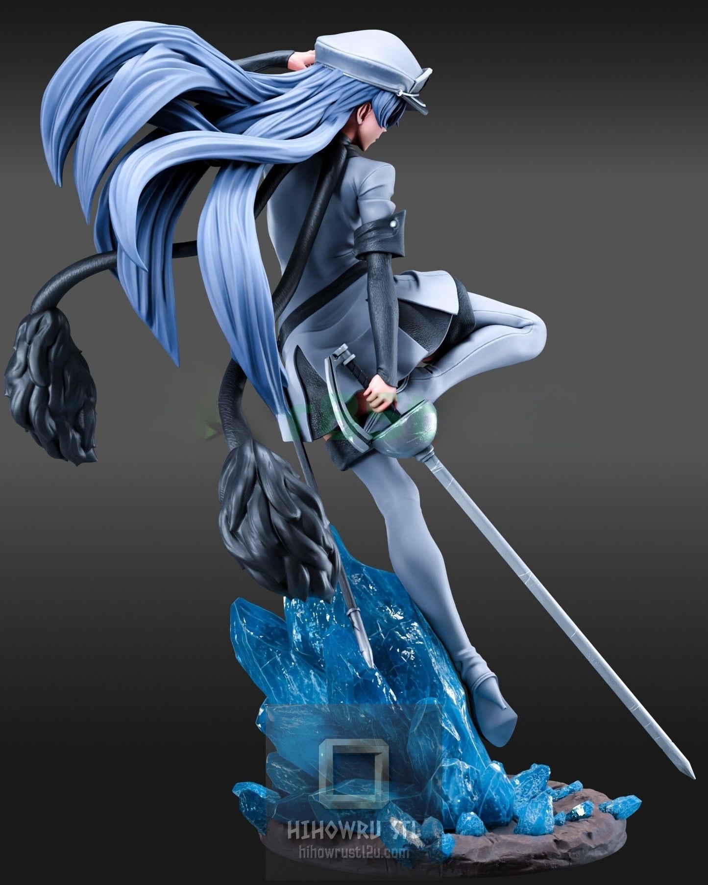 5174 Esdeath NSFW - Akame Ga Kill! - STL 3D Print Files