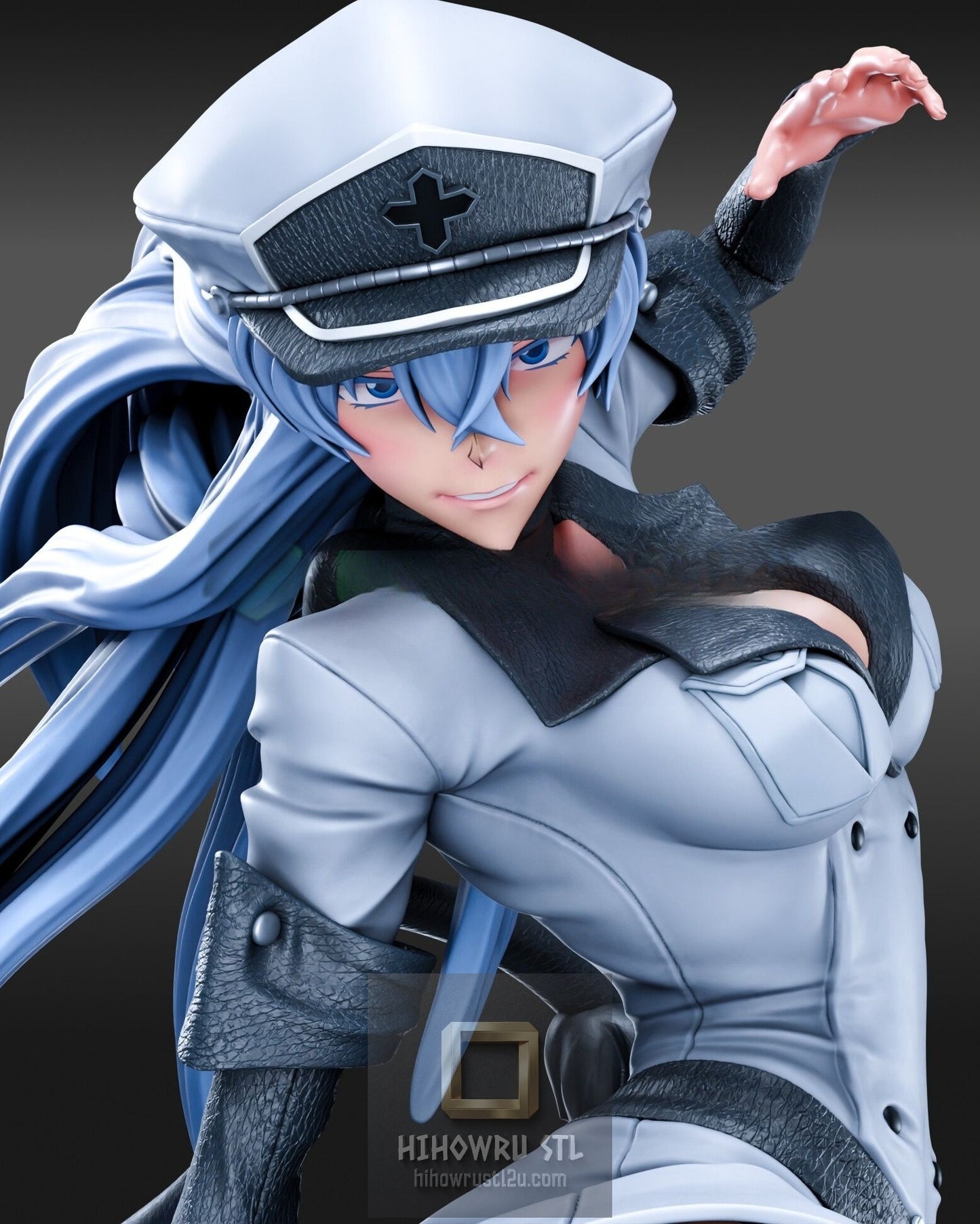 5174 Esdeath NSFW - Akame Ga Kill! - STL 3D Print Files