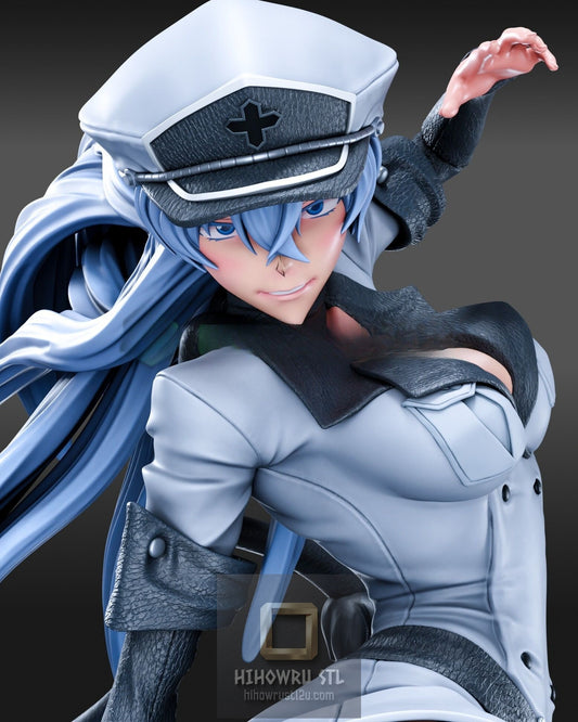 5174 Esdeath NSFW - Akame Ga Kill! - STL 3D Print Files