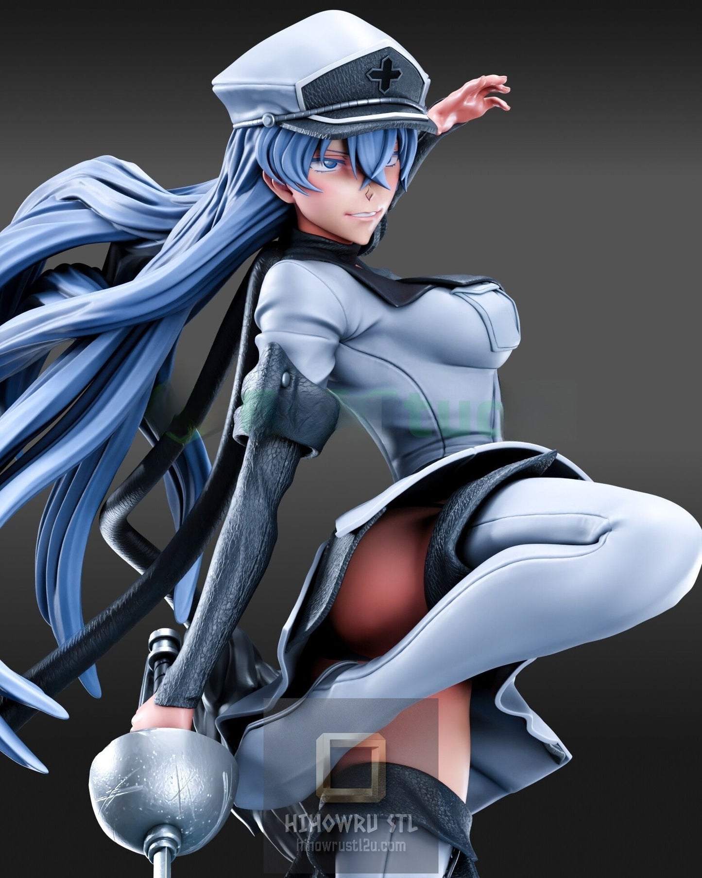 5174 Esdeath NSFW - Akame Ga Kill! - STL 3D Print Files