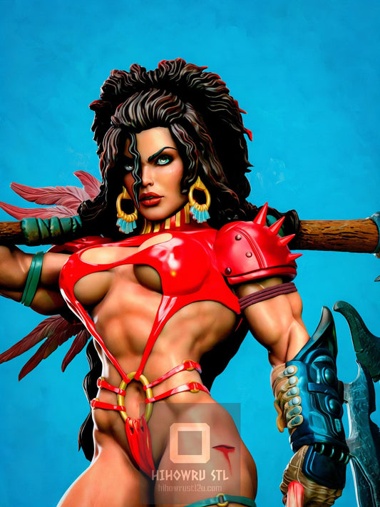 4819 Julie Strain - Heavy Metal 2000 - STL 3D Print Files