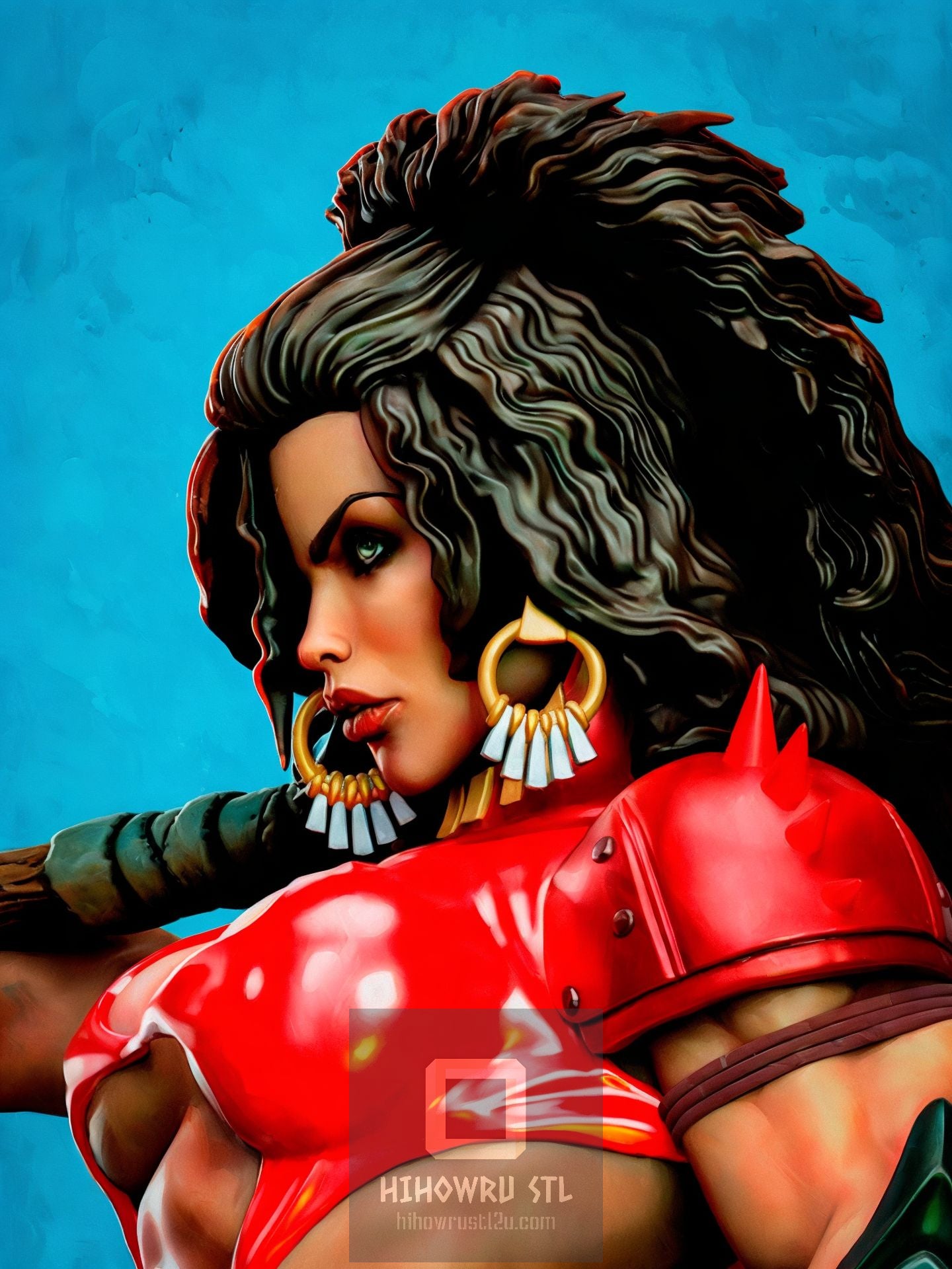 4819 Julie Strain - Heavy Metal 2000 - STL 3D Print Files