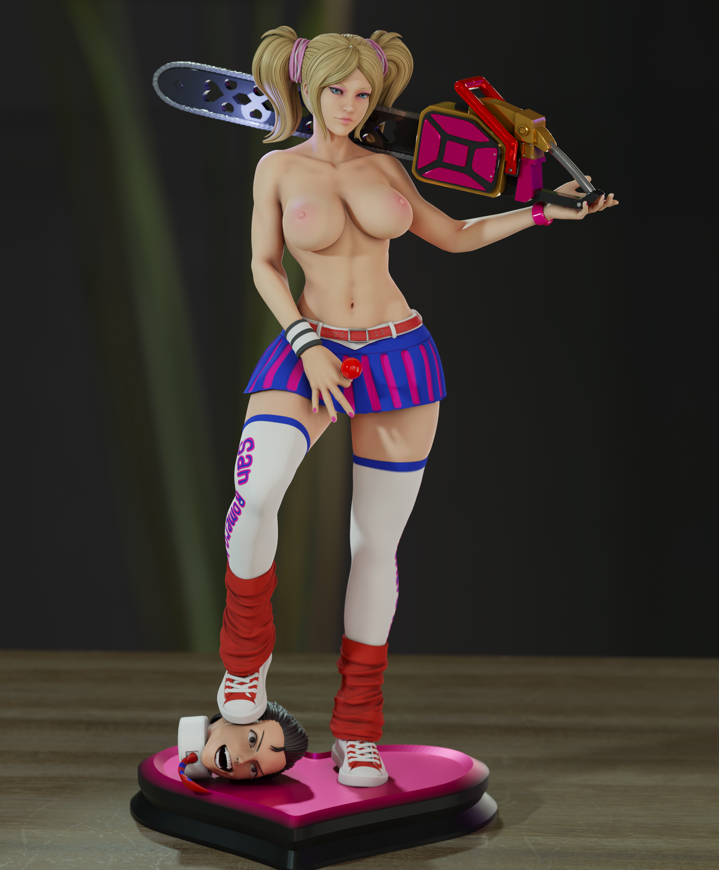 1716 Juliet Starling NSFW - Lollipop Chainsaw - STL 3D Print Files