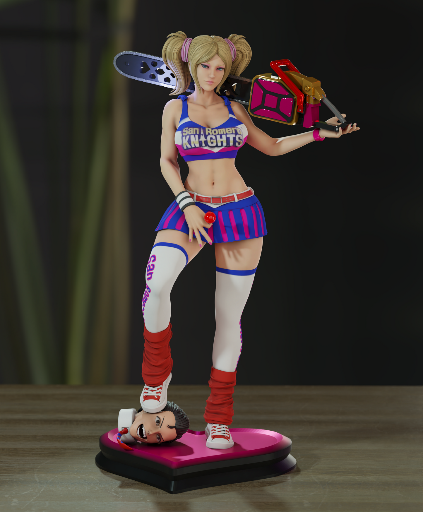 1716 Juliet Starling NSFW - Lollipop Chainsaw - STL 3D Print Files