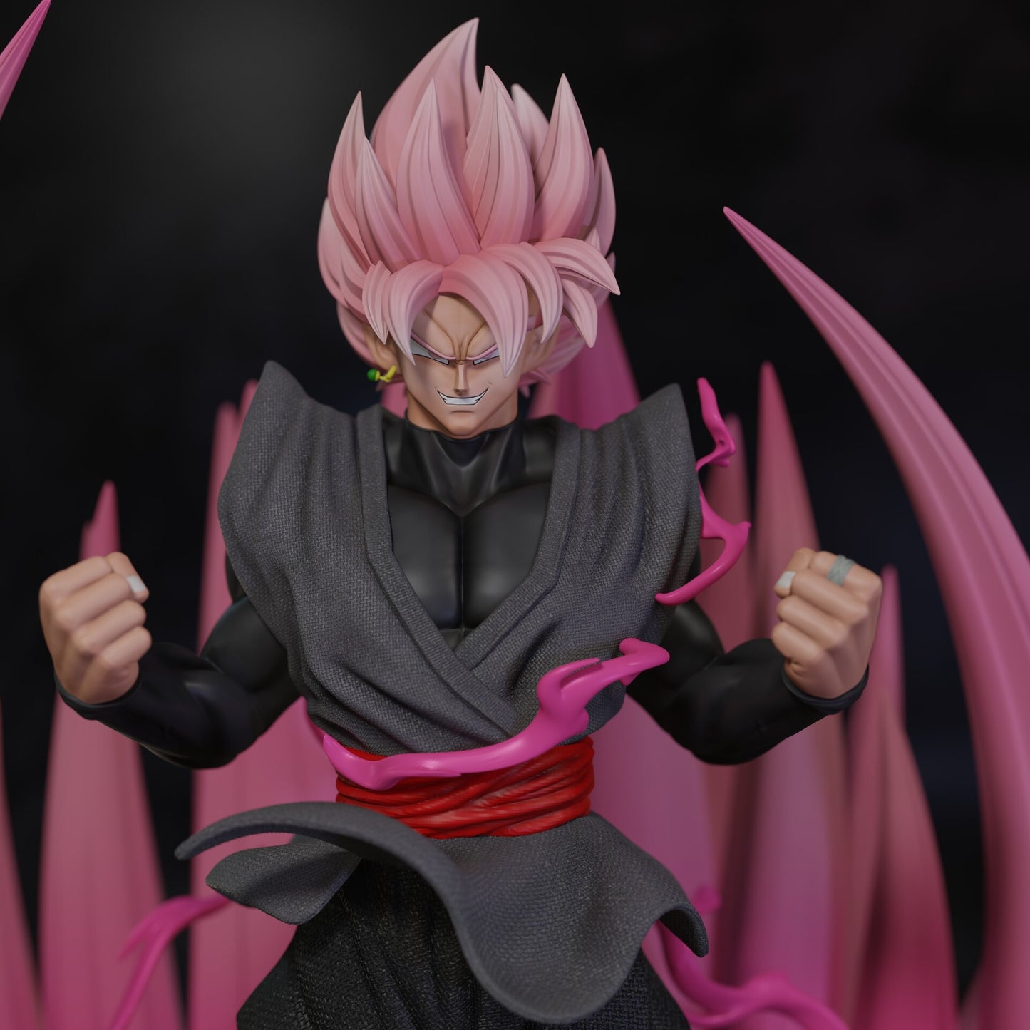 2559 Goku Black - Dragon Ball - STL 3D Print Files